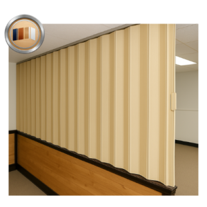 Accordion wall, Operable wall