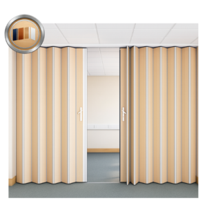 Accordion wall, Operable wall