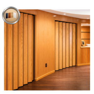 Accordion wall, Operable wall